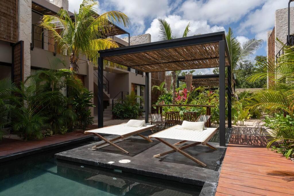 Toh14, Downtown Tulum Apartment Ngoại thất bức ảnh